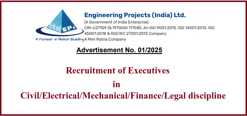 Recruitment of Executive in EPIL