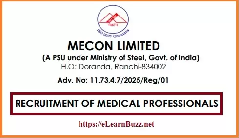 PSU Jobs for Medical Professionals