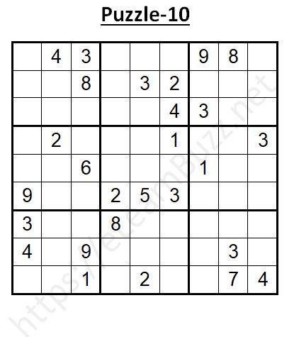 Sudoku Puzzle