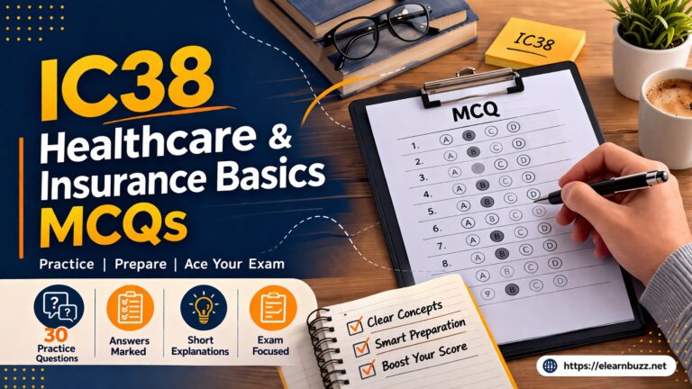 IC38 Introduction to Health Insurance MCQs